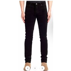 Monfrere Men’s greyson Jean in velvet Noir 30